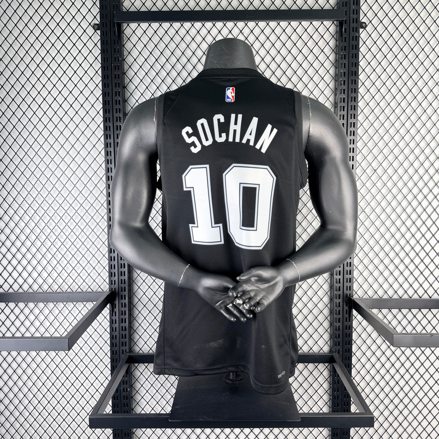 #10 San Antonio Spurs 25/26 Tessuto Impresso