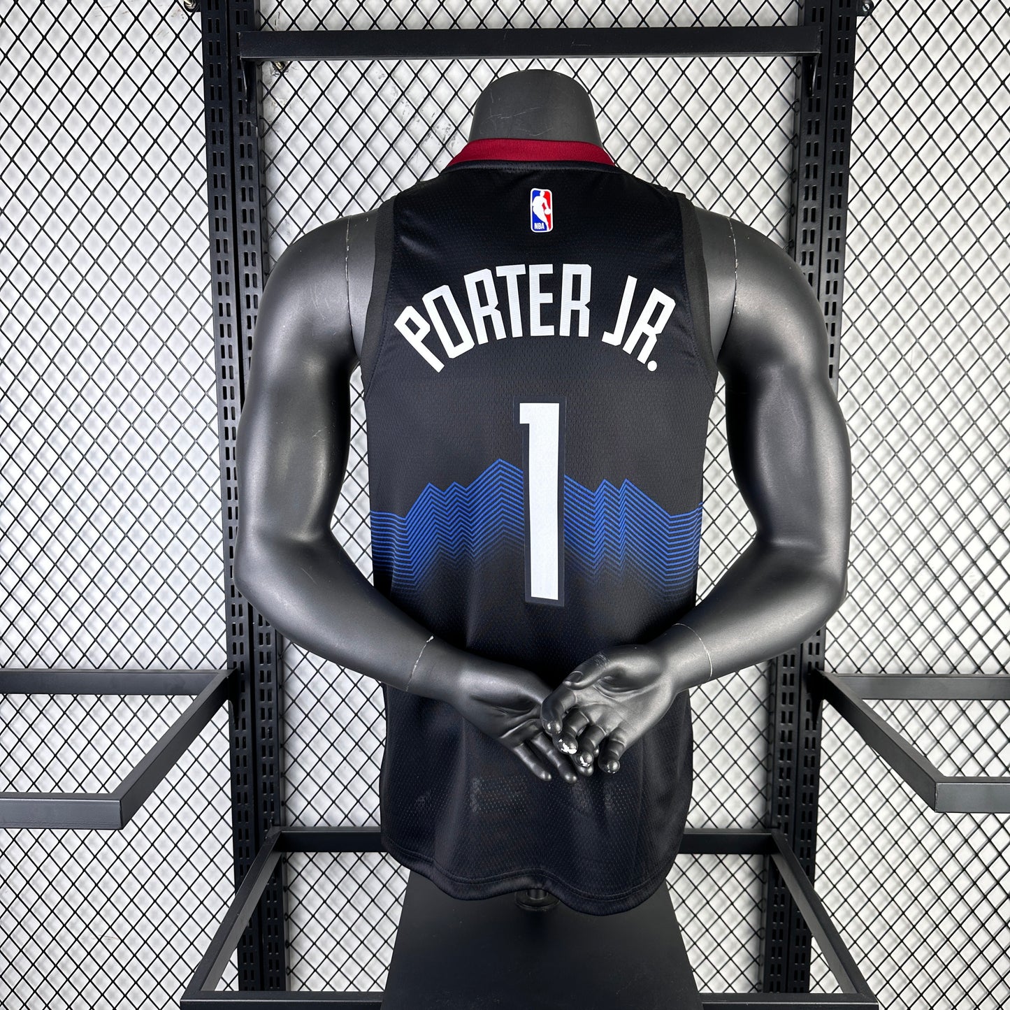 #1 Porter Jr Denver Nuggest 23/24 Tessuto Impresso