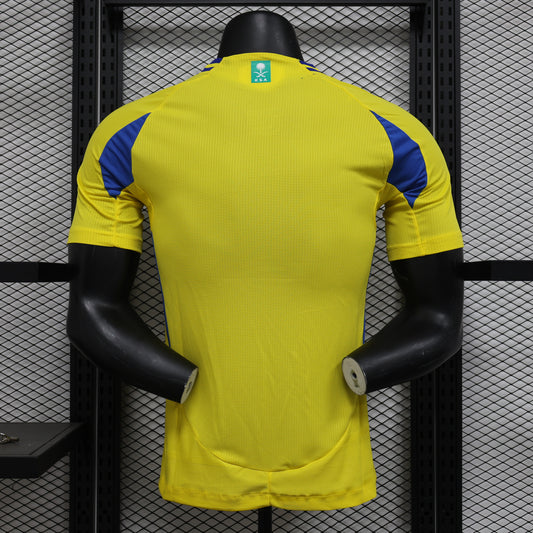 Al Nassr Prima Tessuto Giocatore 24/25