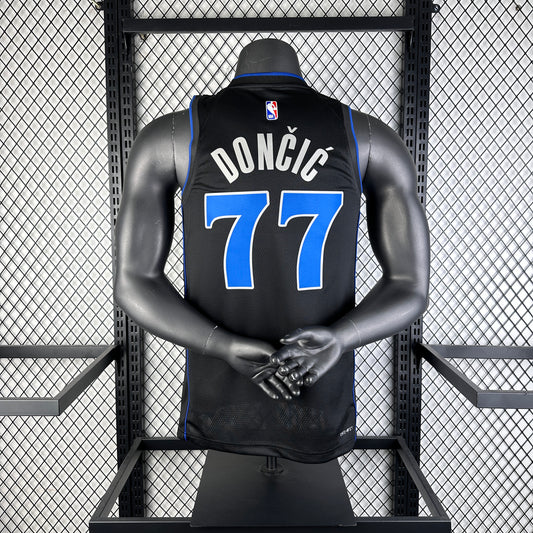 #77 Doncic Dallas Mavericks 23/24 Printed Fabric