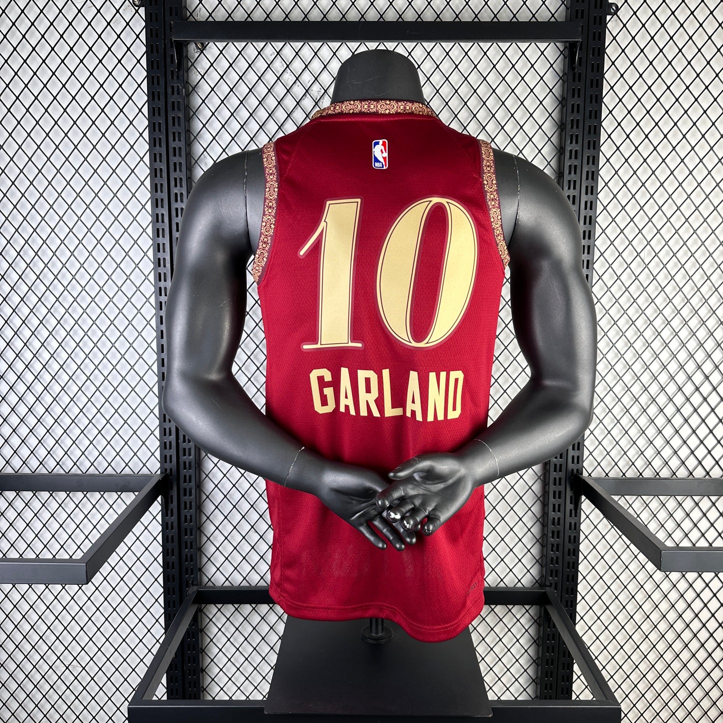 #10 Garland Cleveland Cavaliers 23/24 Tessuto Impresso