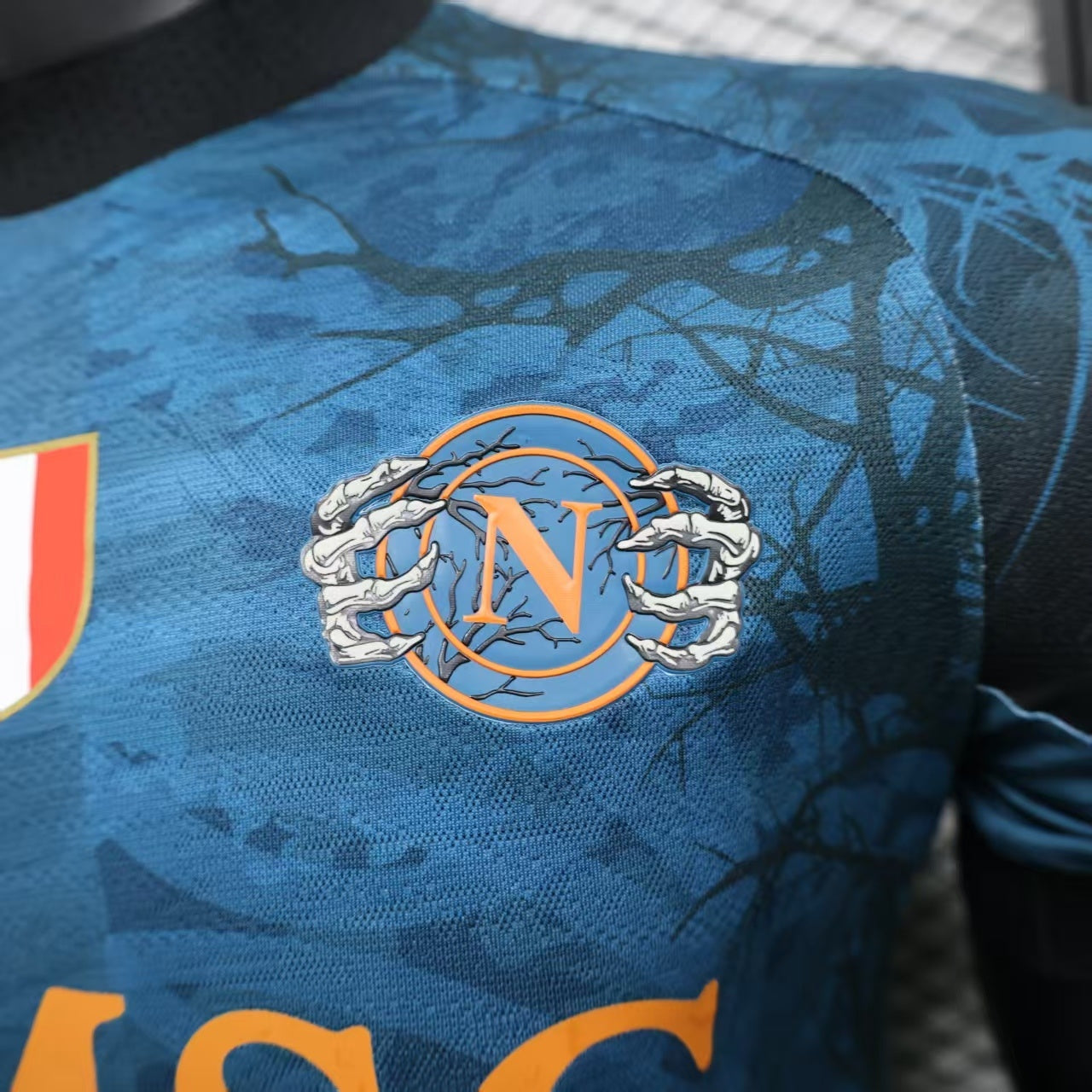 Napoli Halloween Limited Edition Tessuto Giocatore 25/26
