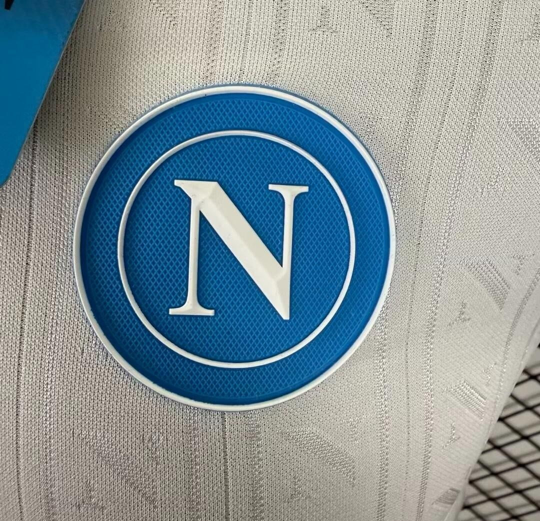 Napoli Seconda Tessuto Giocatore Champions 25/26