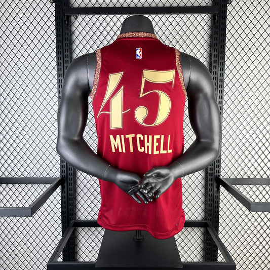 #45 Mitchell Cleveland Cavaliers 23/24 Printed Fabric