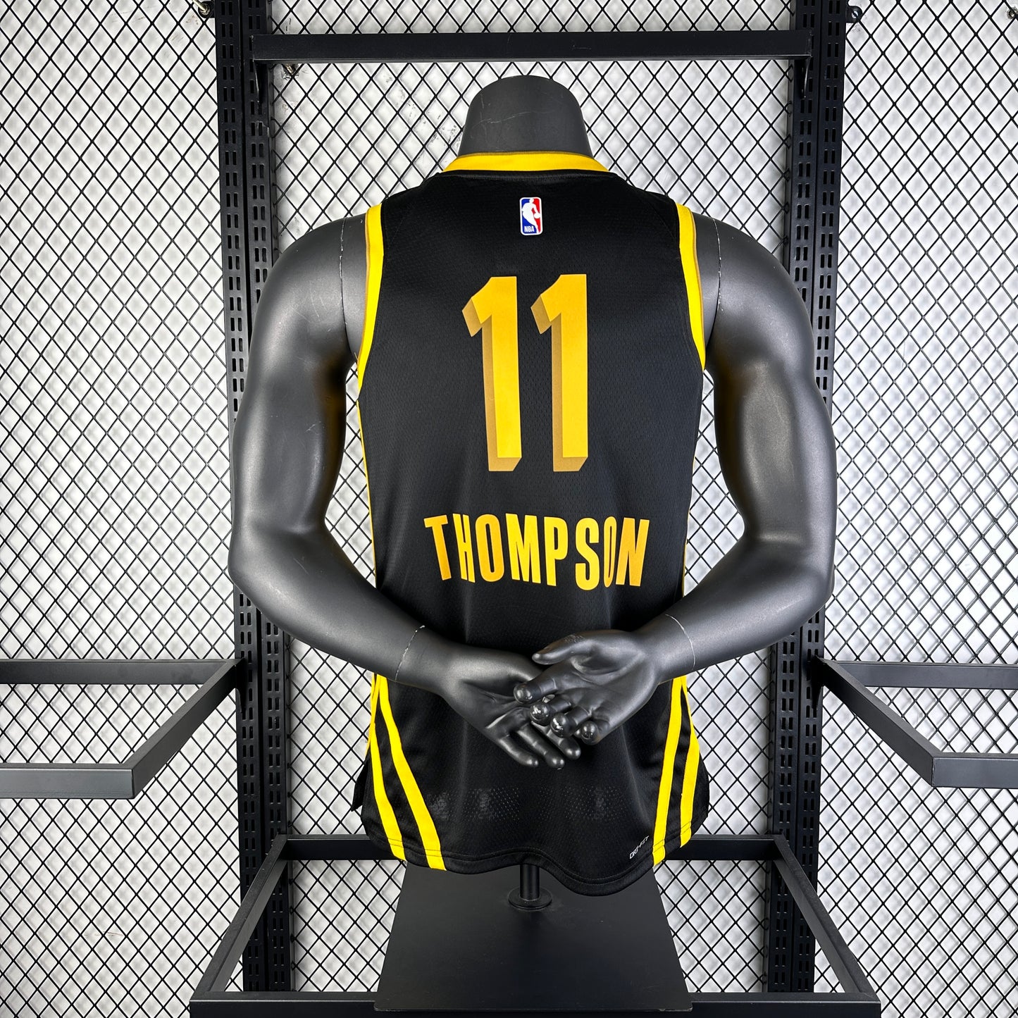 #11 Thompson Golden State Warrriors 23/24 Tessuto Impresso