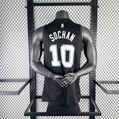 #10 San Antonio Spurs 25/26 Tessuto Impresso