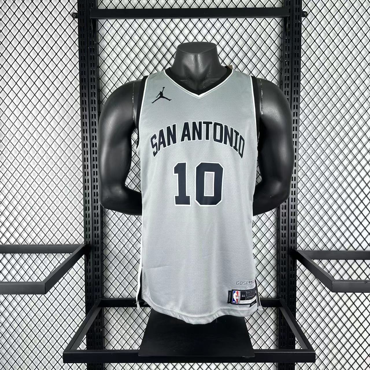 #10 San Antonio Spurs 25/26 Tessuto Impresso
