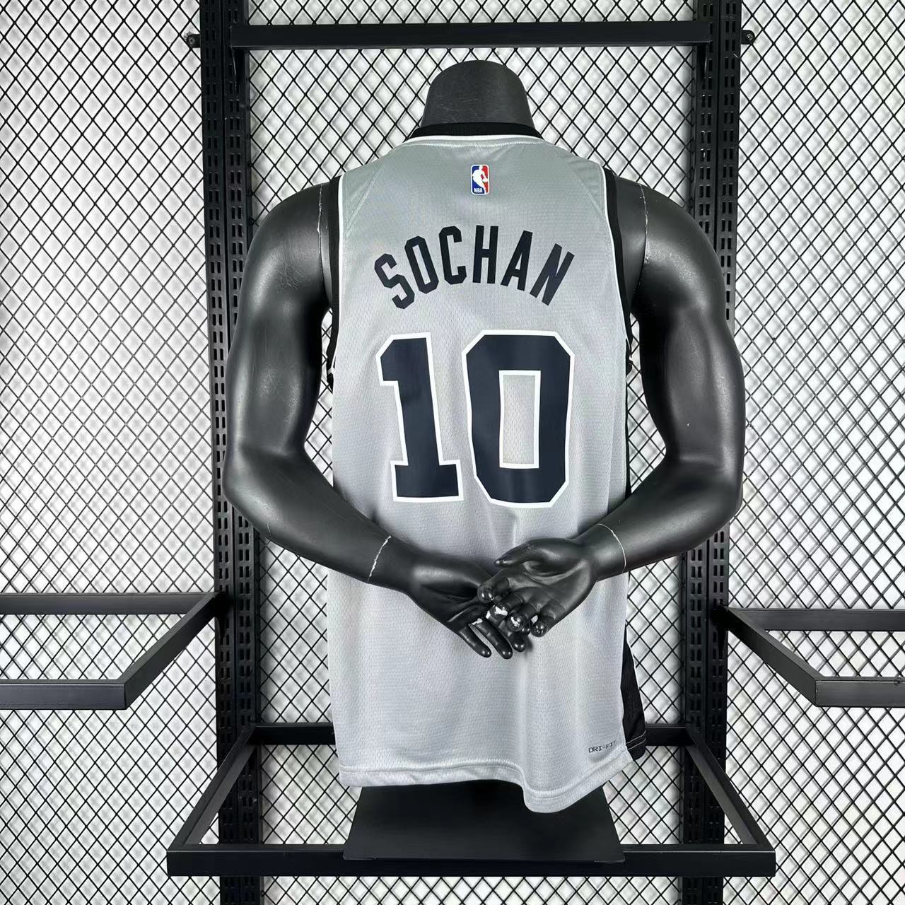 #10 San Antonio Spurs 25/26 Tessuto Impresso