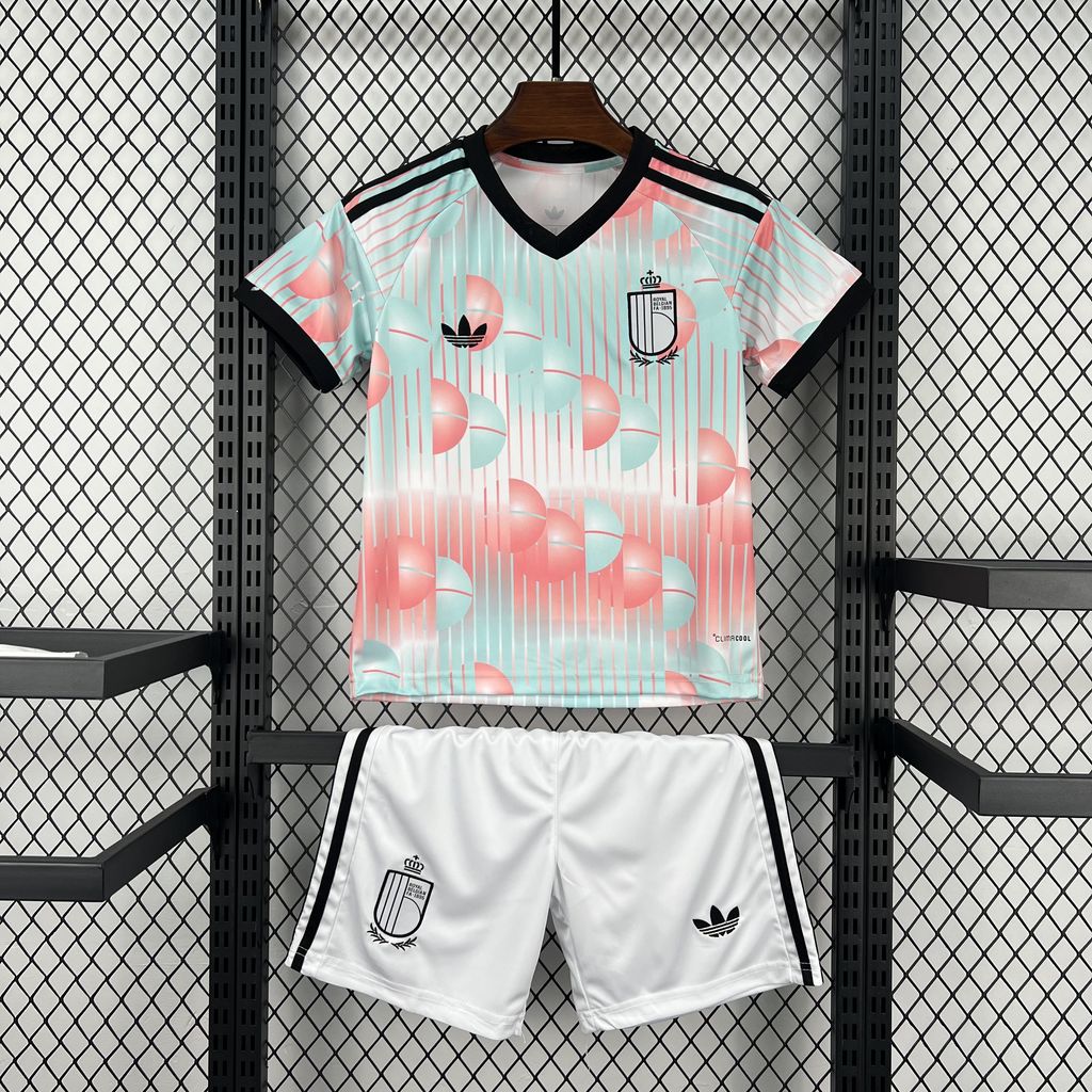 Kit Bambino/Ragazzo Belgio Seconda 2026