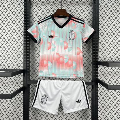 Kit Bambino/Ragazzo Belgio Seconda 2026