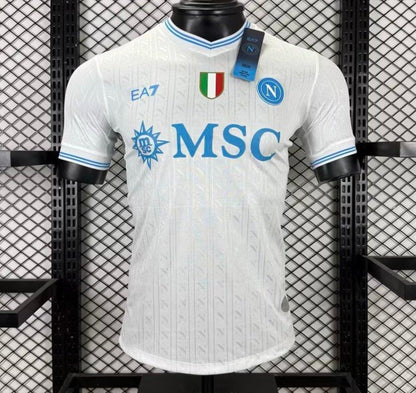 Napoli Seconda Tessuto Giocatore Champions 25/26