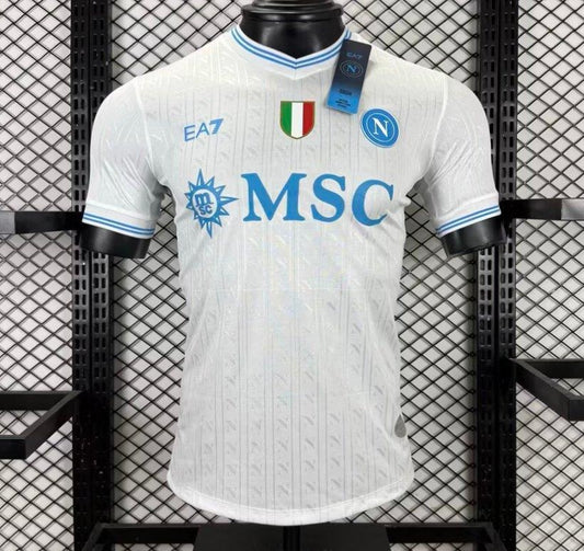 Napoli Seconda Tessuto Giocatore Champions 25/26