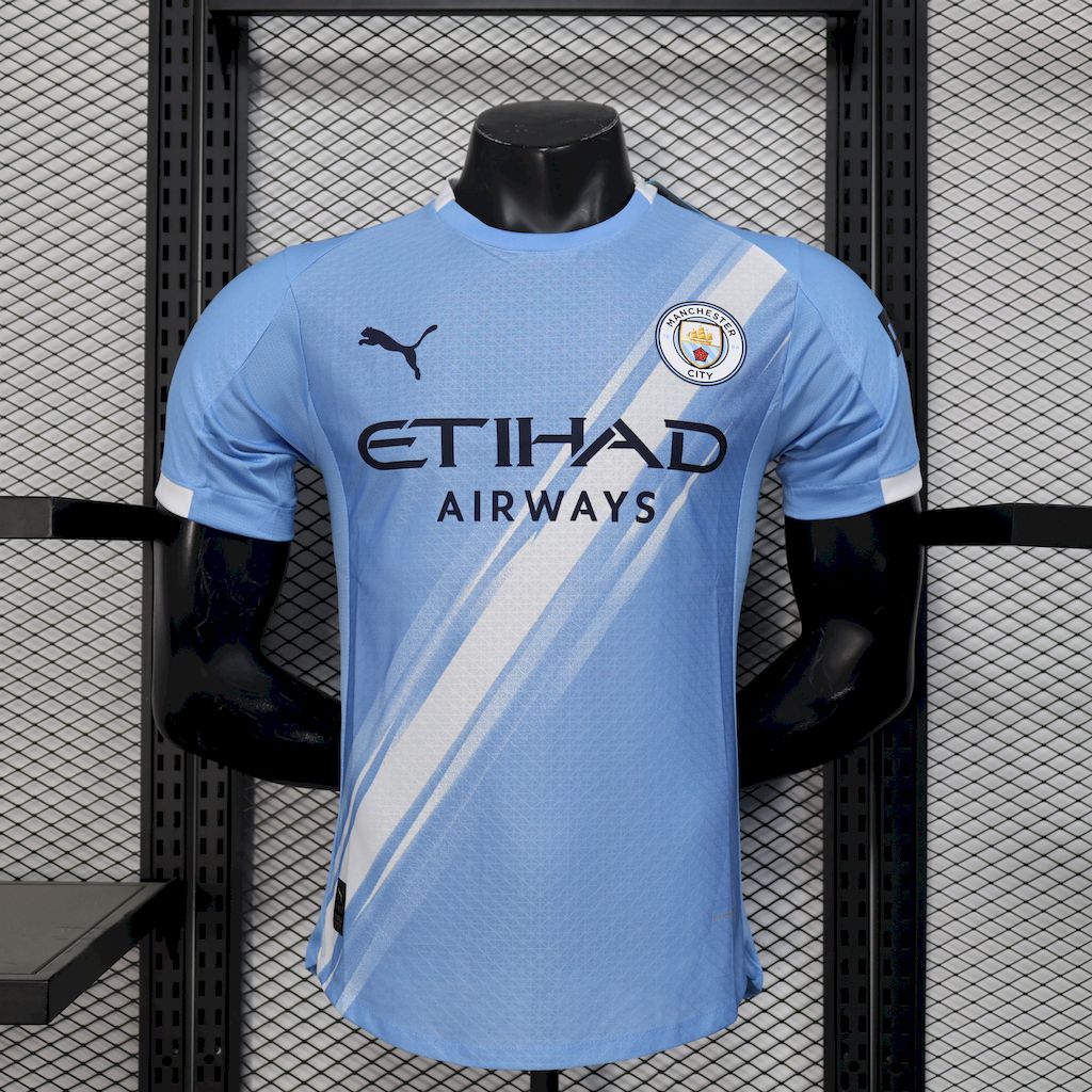 Manchester City Prima Tessuto Giocatore 25/26
