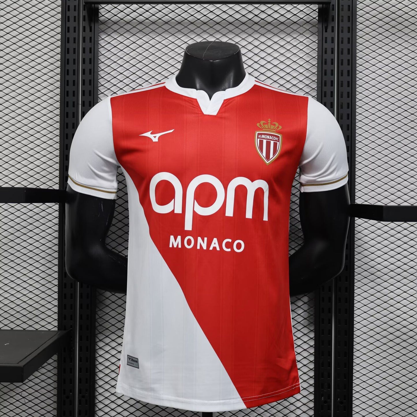 Monaco Prima Tessuto Giocatore 25/26