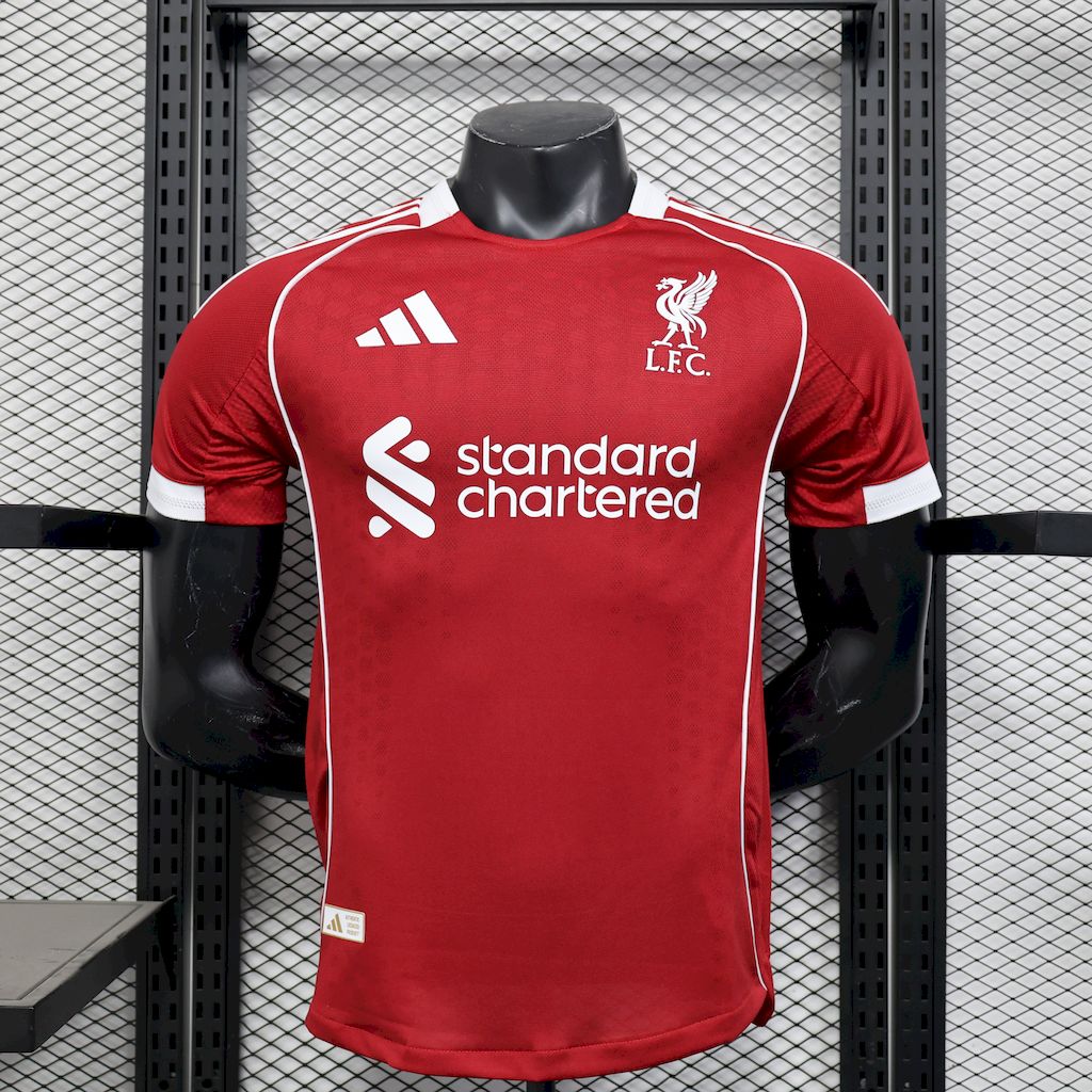 Liverpool Prima Tessuto Giocatore 25/26