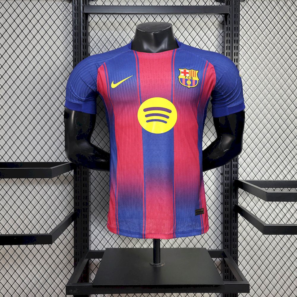 Barcellona Prima Tessuto Giocatore 25/26