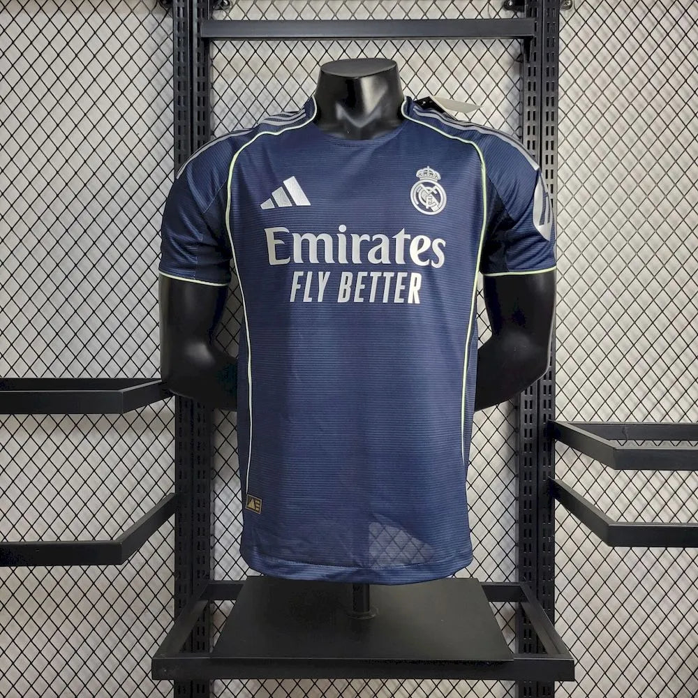 Real Madrid Seconda Tessuto Giocatore 25/26