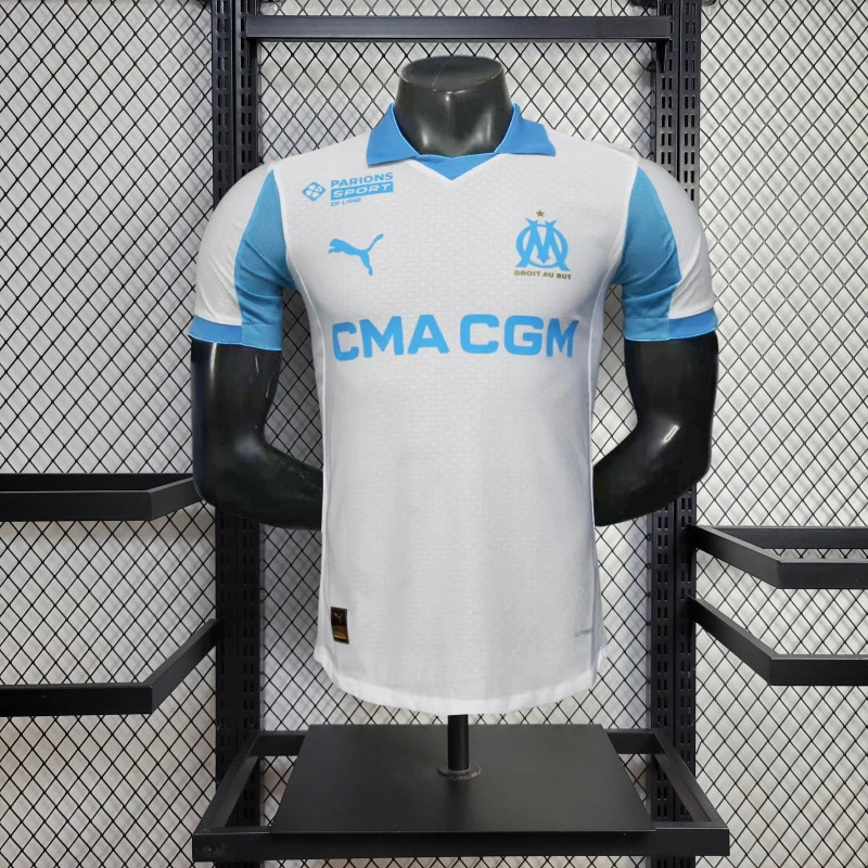 Olympique Marseille Prima Tessuto Giocatore 25/26