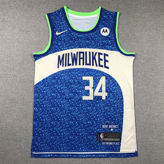 #34 Antetokounmpo Milwaukee Bucks 23/24 Normal