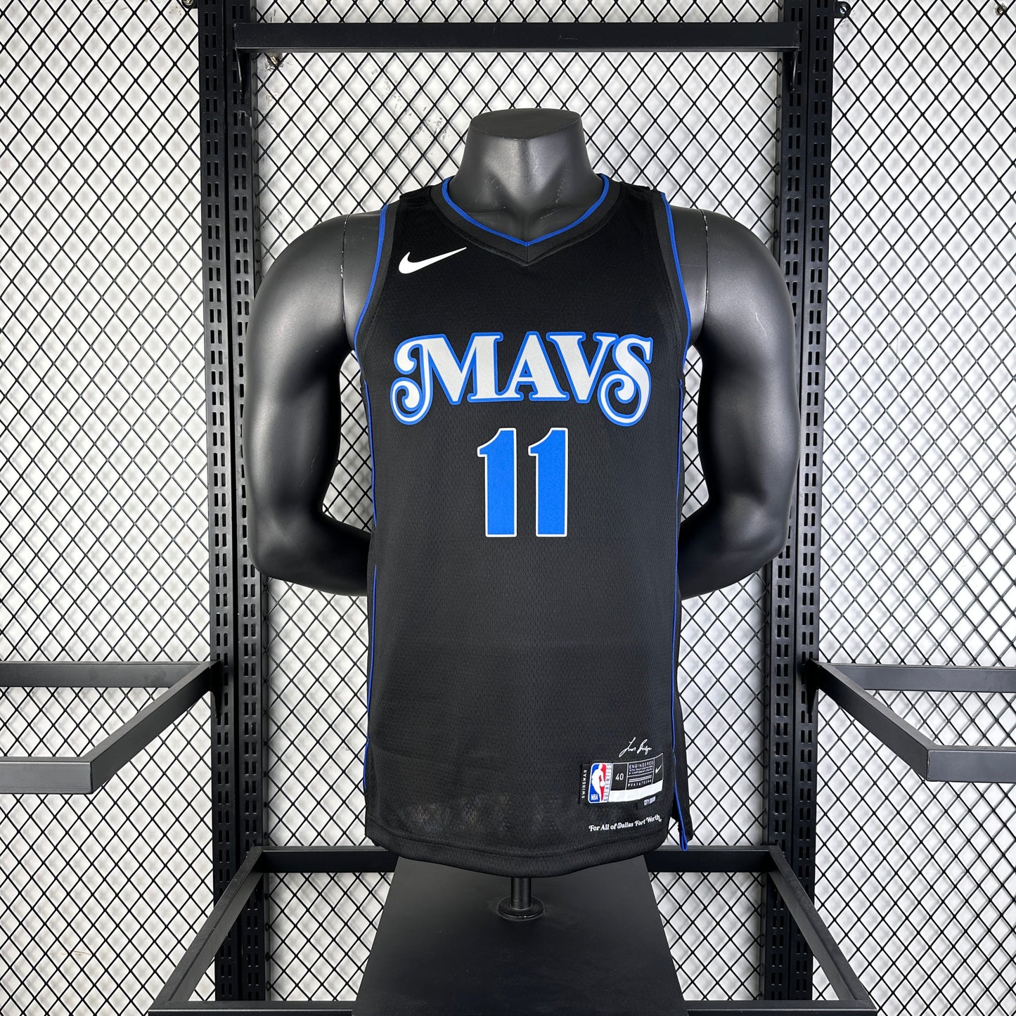#11 Irving Dallas Mavericks 23/24 Tessuto Impresso