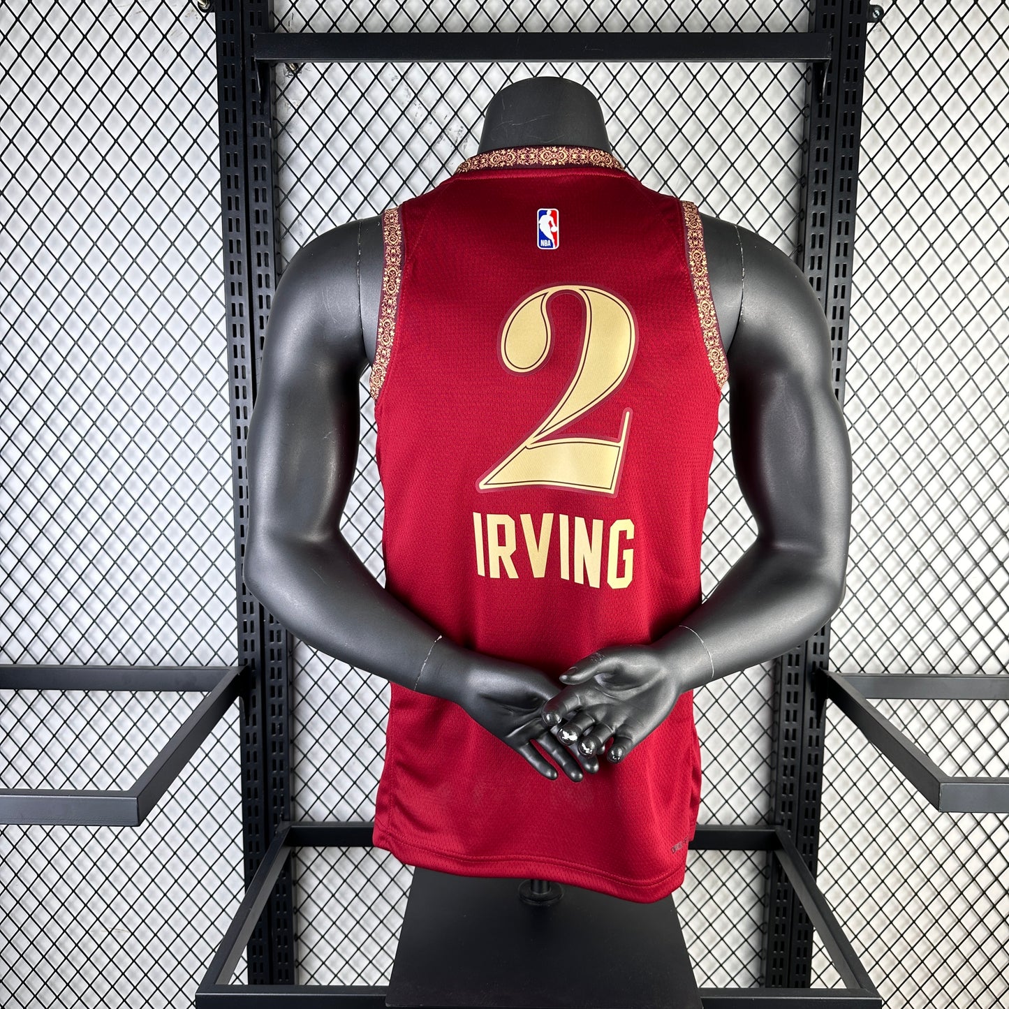 #2 Irving Cleveland Cavaliers 23/24 Tessuto Impresso