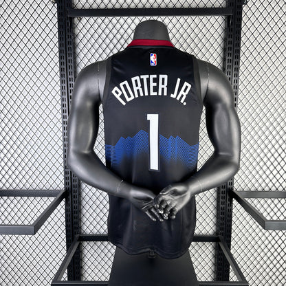 #1 Porter Jr Denver Nuggest 23/24 Tessuto Impresso