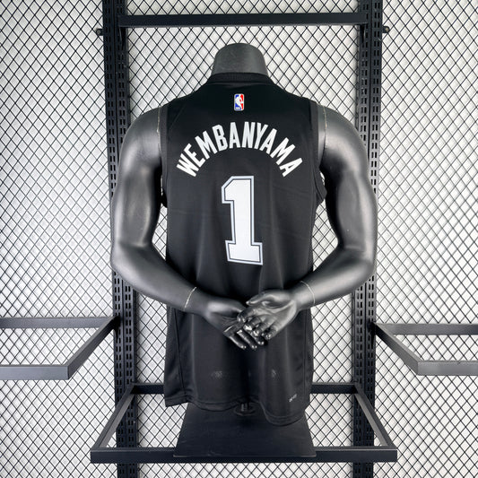 #1 San Antonio Spurs 25/26 Tessuto Impresso