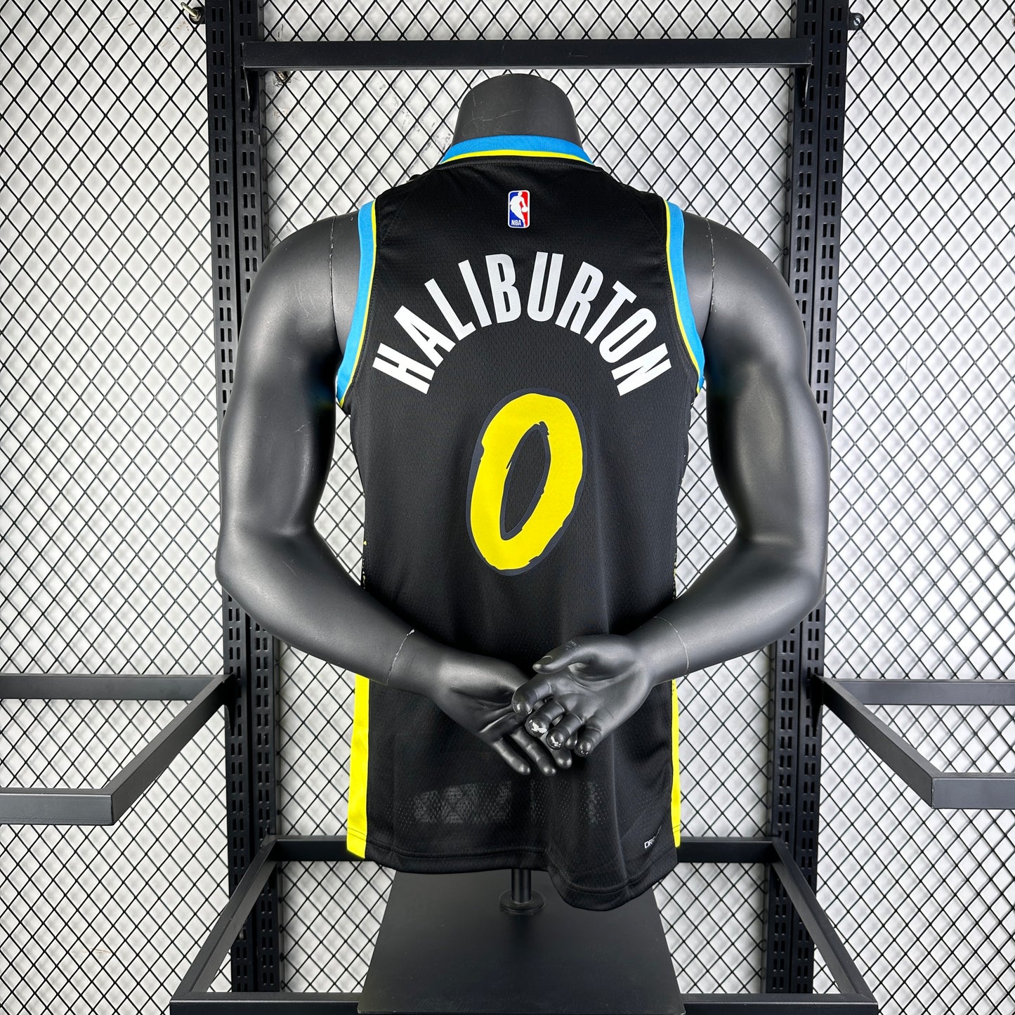 #0 Haliburton Indiana Pacers 23/24 Tessuto Impresso