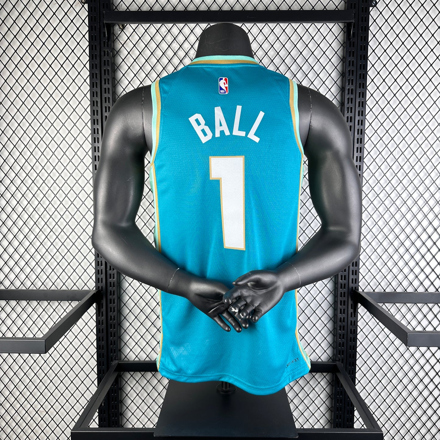 #1 Ball Charlotte Hornets 23/24 Tessuto Impresso