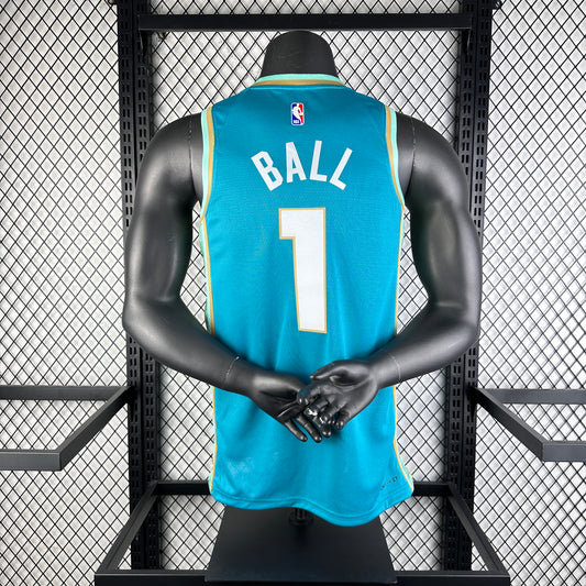 #1 Ball Charlotte Hornets 23/24 Tessuto Impresso