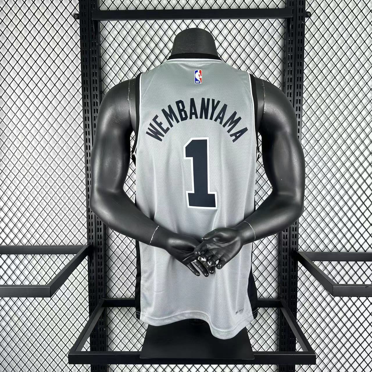 #1 San Antonio Spurs 25/26 Tessuto Impresso