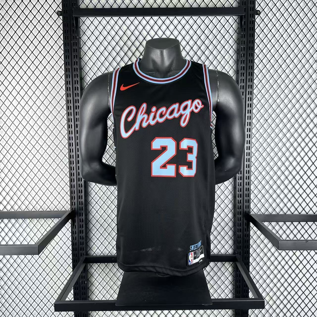 #23 Bulls 25/26 Tessuto Impresso