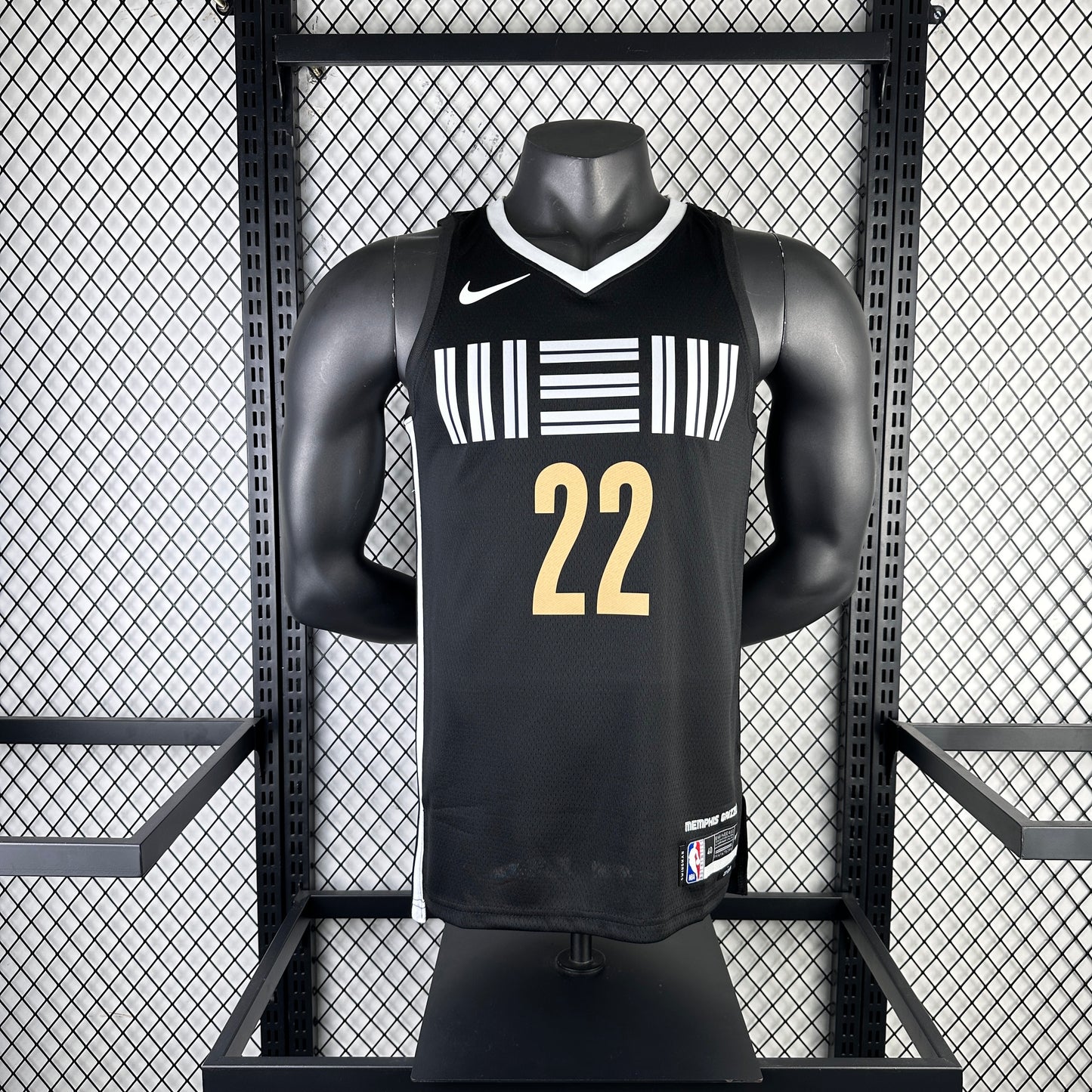 #22 Bane Memphis Grizzlies 23/24 Tessuto Impresso