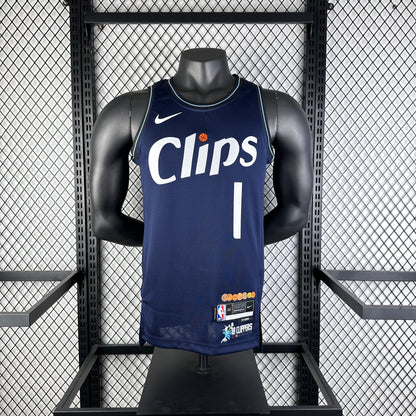 #1 Harden LA Clippers 23/24 Tessuto Impresso