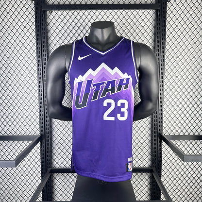 #23 Markkanen Utah Jazz 23/24 Tessuto Impresso
