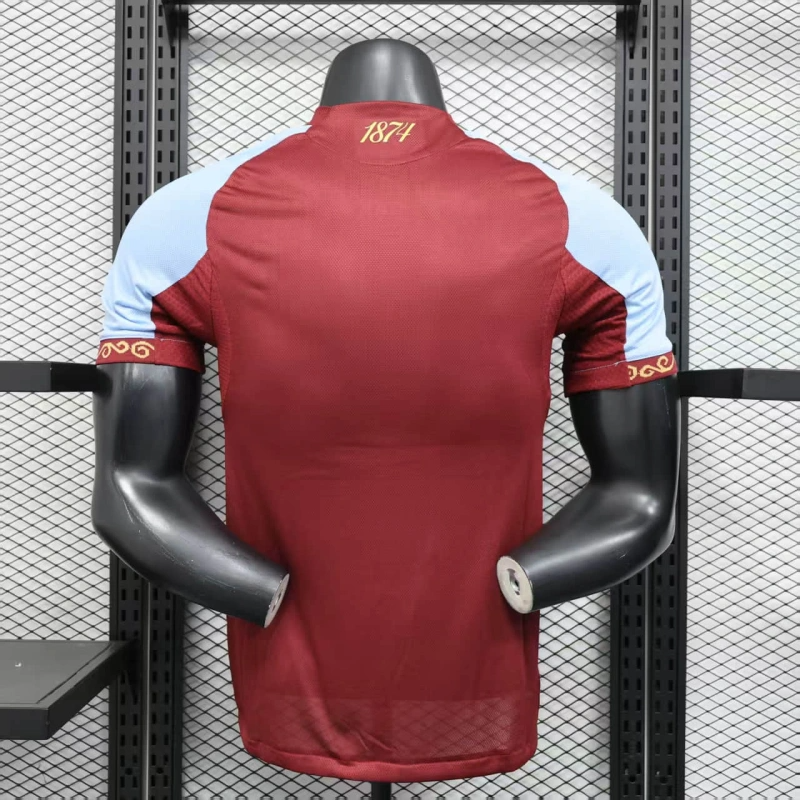 Aston Villa Prima Tessuto Giocatore 25/26