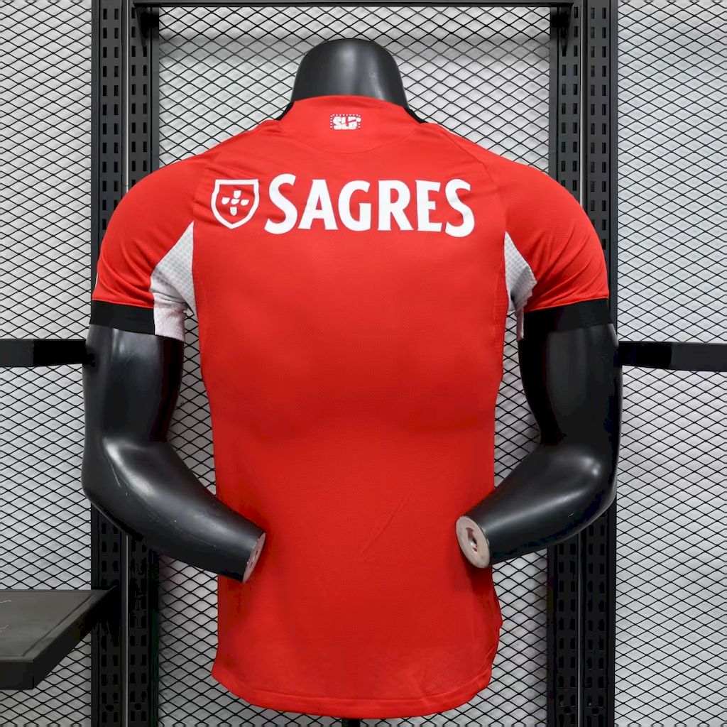 Benfica Prima Tessuto Giocatore 25/26