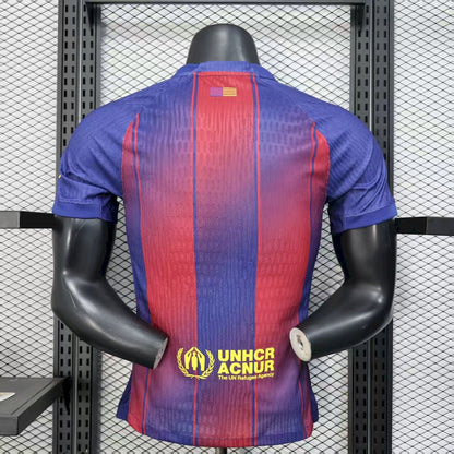 Barcellona Prima Tessuto Giocatore 25/26