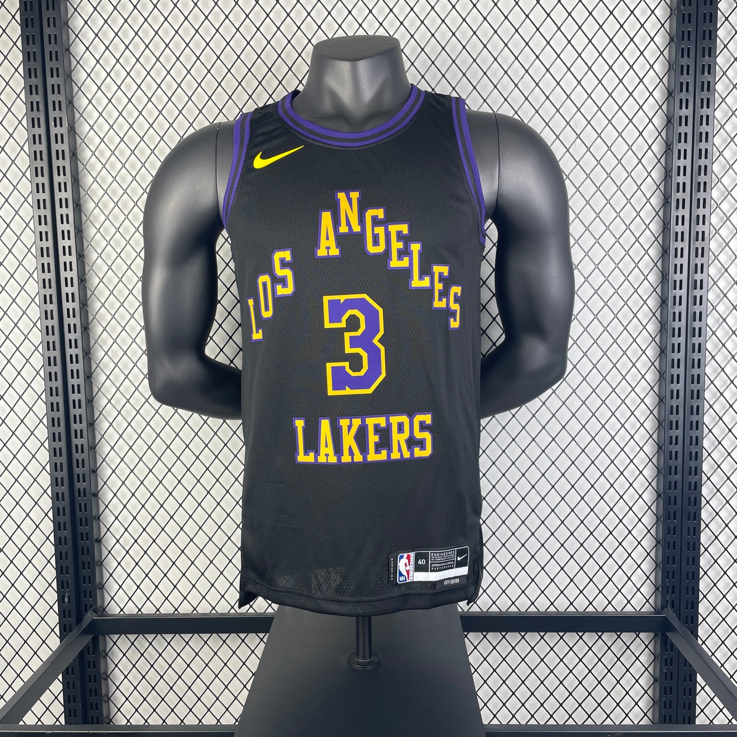 #3 Davis L.A. Lakers 23/24 Printed Fabric