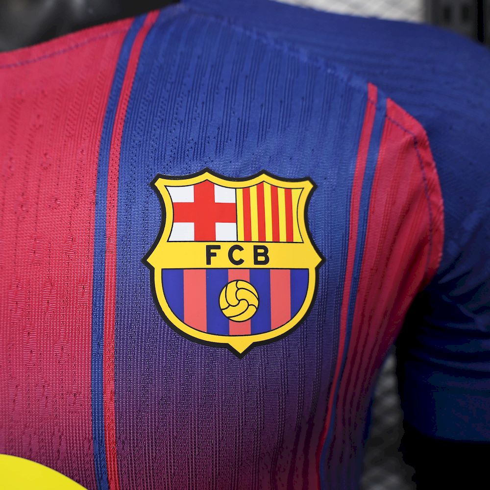 Barcellona Prima Tessuto Giocatore 25/26