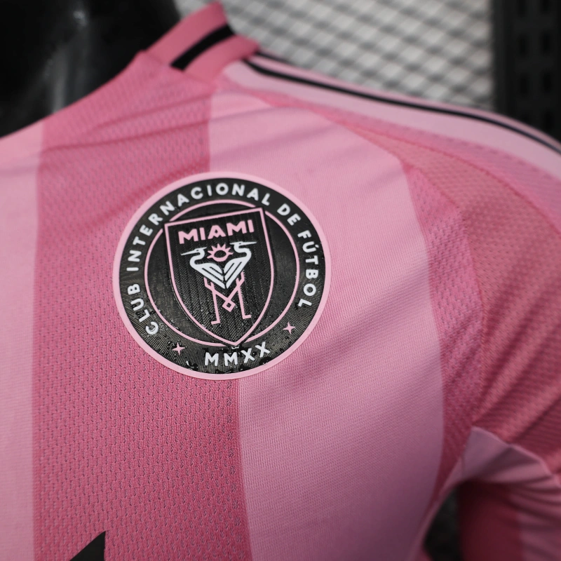 Inter Miami Home Tessuto Giocatore 25/26
