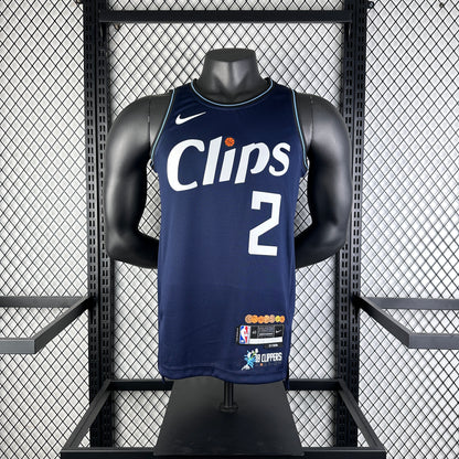 #2 Leonard LA Clippers 23/24 Tessuto Impresso