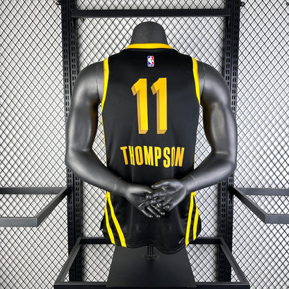 #11 Thompson Golden State Warrriors 23/24 Tessuto Impresso