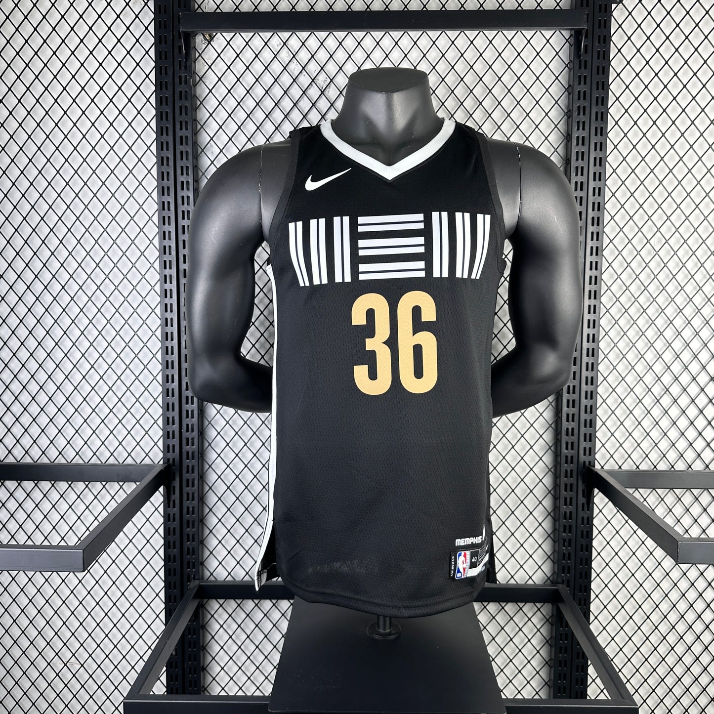 #36 Smart Memphis Grizzlies 23/24 Tessuto Impresso