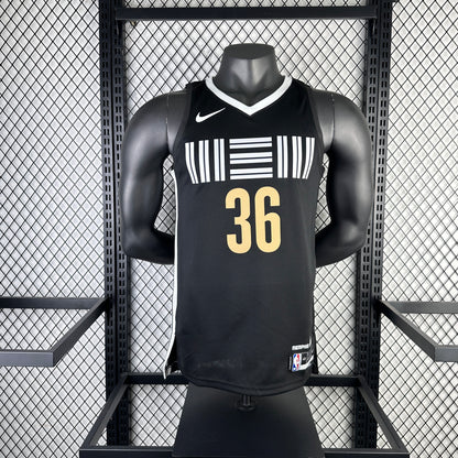 #36 Smart Memphis Grizzlies 23/24 Tessuto Impresso