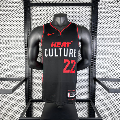 #22 Butler Miami Heat 23/24 Tessuto Impresso