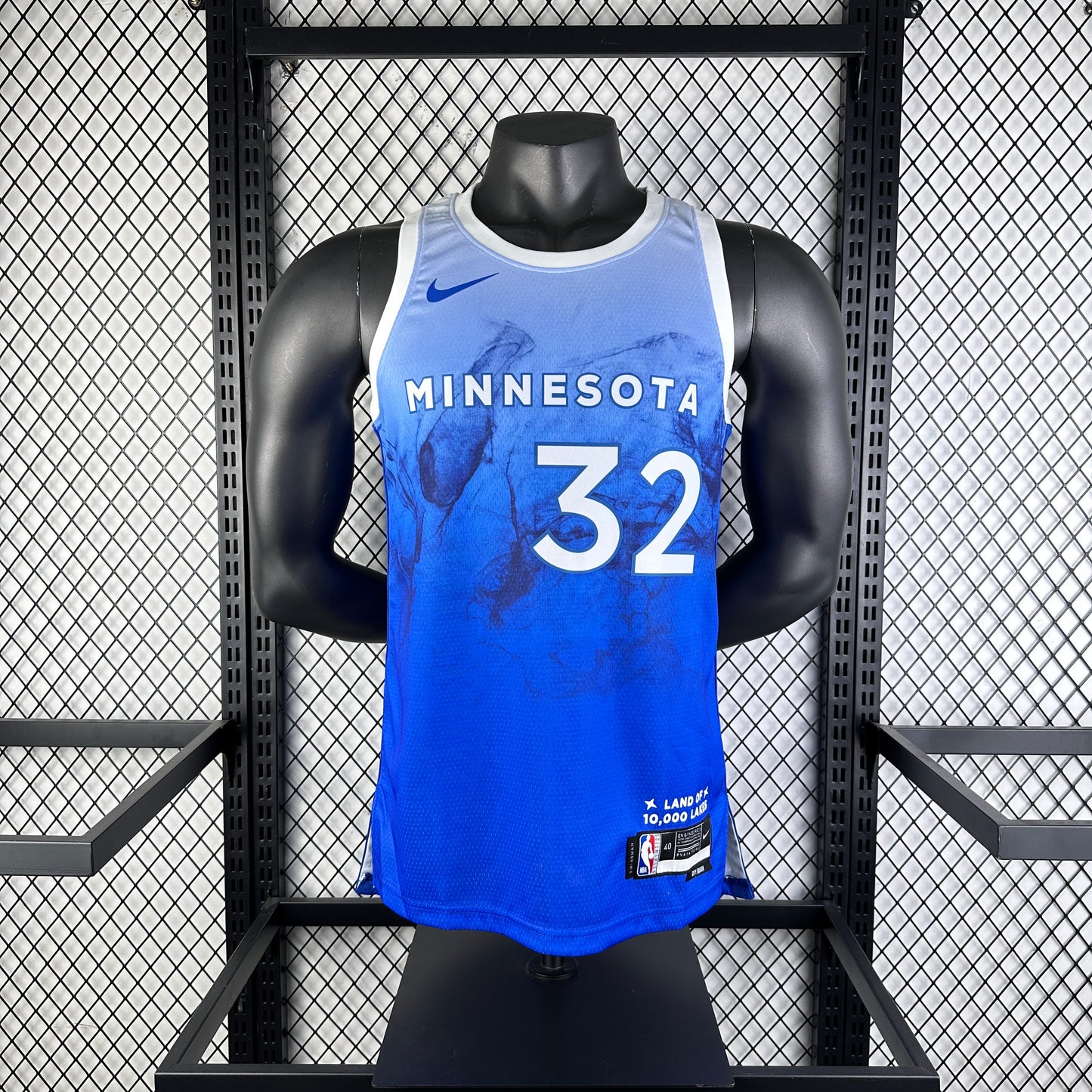 #32 Towns Minnesota 23/24 Tessuto Impresso