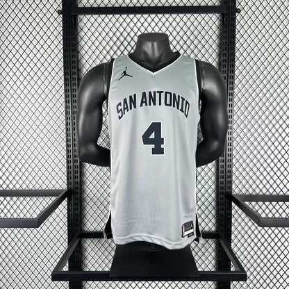 #4 San Antonio Spurs 25/26 Tessuto Impresso