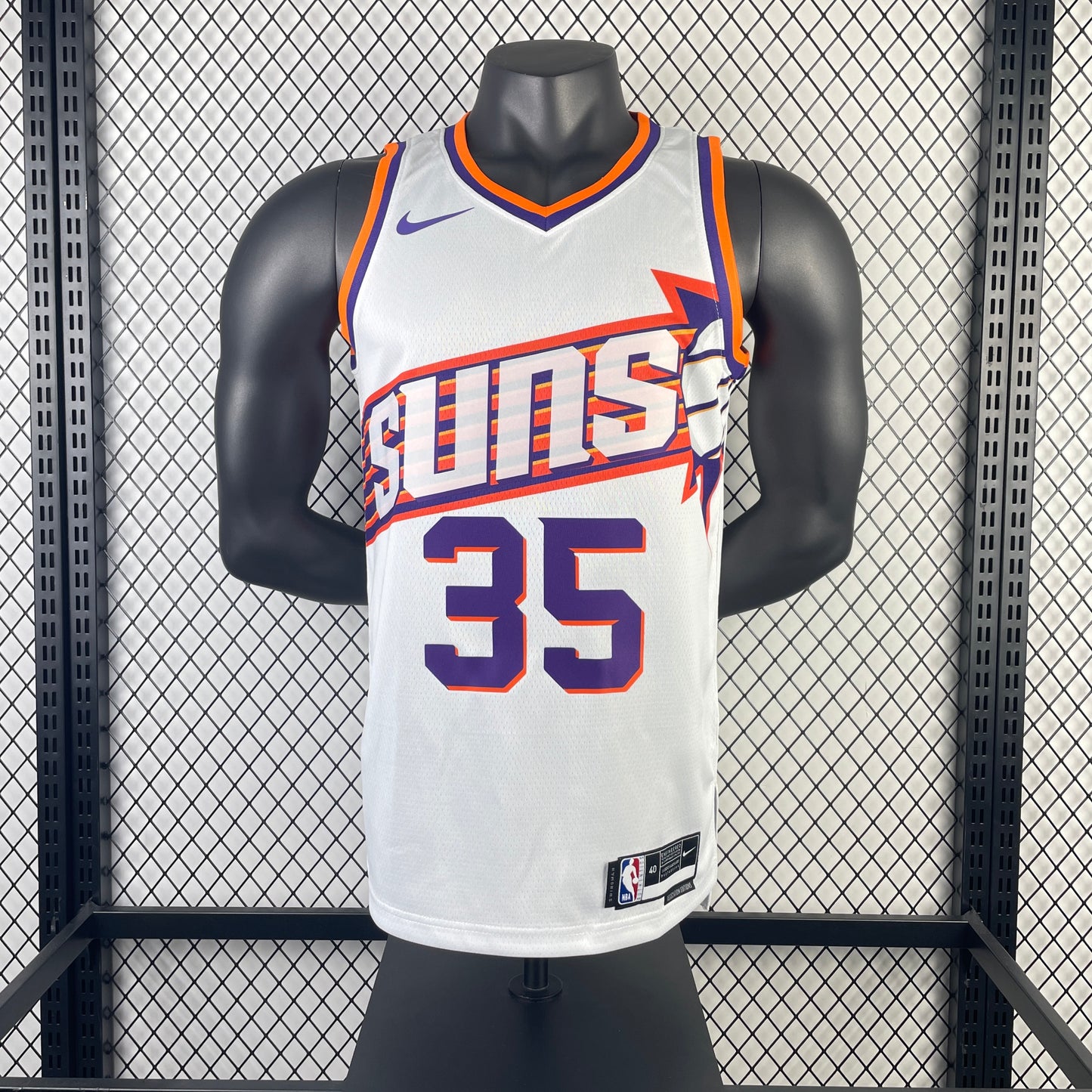 #35 Durant Phoenix Suns 23/24 Tessuto Impresso