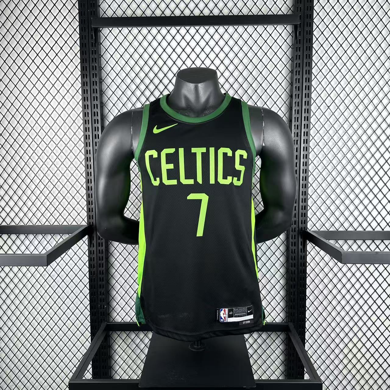 #7 Boston Celtics 25/26 Tessuto Impresso